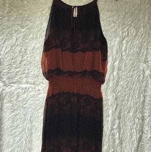 Polka Dot Maxi Dress
